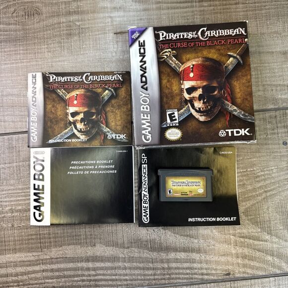 Pirates of the Caribbean Nintendo Game Boy Advanced CIB - Picture 1 of 7